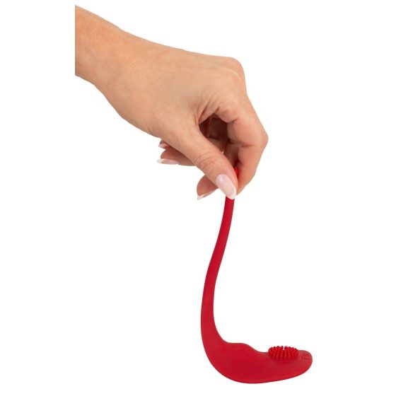 SMILE Slim Panty - radijski klitorisni vibrator z možnostjo polnjenja (rdeča)