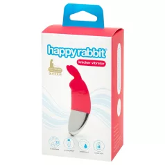   Happyrabbit Knicker - vibrator za klitoris za hlačke - polnilni - rdeč