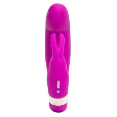   Happyrabbit Mini G - vibrator za točko G z možnostjo polnjenja (vijolična)