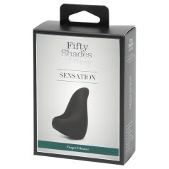 Fifty Shades of Grey - ujjni vibrator - močan - črna