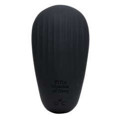   Petdeset odtenkov sive - Brezžični vibrator za klitoris Sensation (črn)