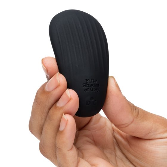 Petdeset odtenkov sive - Brezžični vibrator za klitoris Sensation (črn)