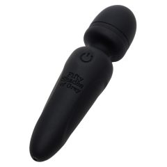   Petdeset odtenkov sive - Sensation Wand mini masažni vibrator (črn)