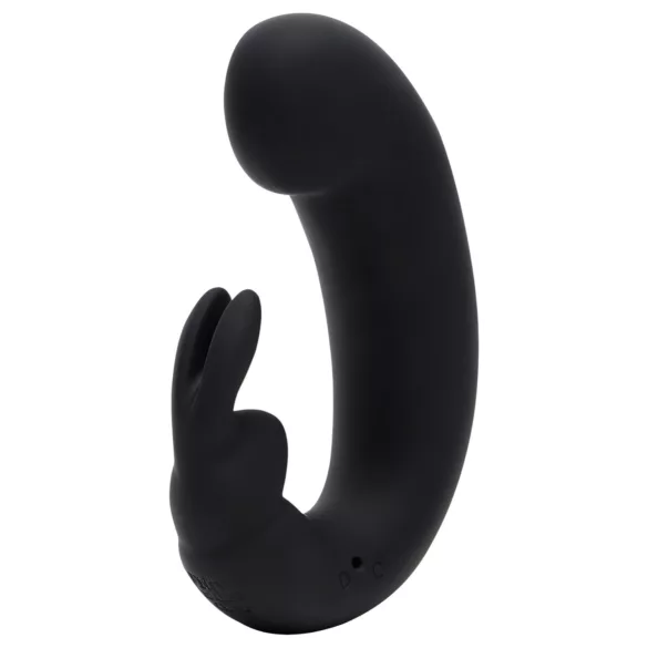 Fifty Shades of Grey - vibrator za točko G s stimulatorjem klitorisa - črna