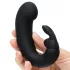 Fifty Shades of Grey - vibrator za točko G s stimulatorjem klitorisa - črna