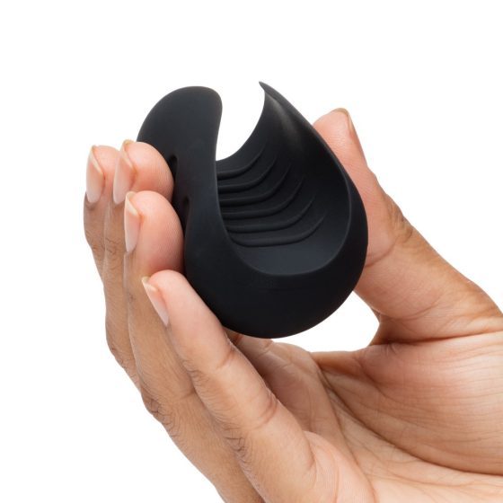 Petdeset odtenkov sive - Sensation brezžični vibrator z želodom (črn)