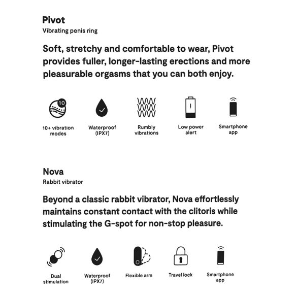 We-Vibe Date Night - vibratorski komplet za pare - 2-delni set