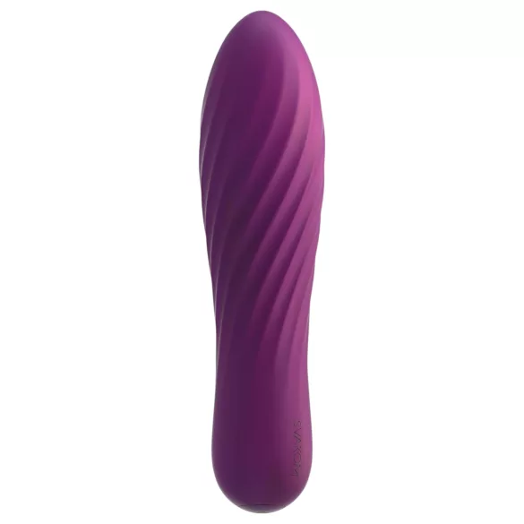 Svakom Tulip - mini vibrator za točko G - akumulatorski - vijoličen