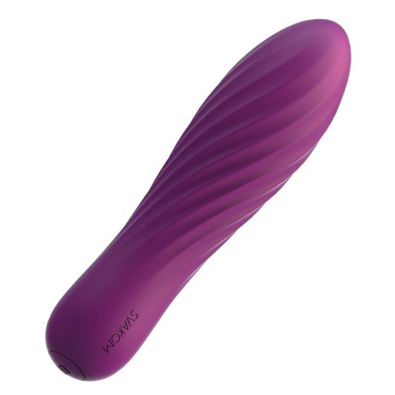 Svakom Tulip - mini vibrator s polnilno baterijo (vijolična)