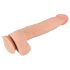 Natute Skin - dildo z realistično kožo - 25 cm - naravno