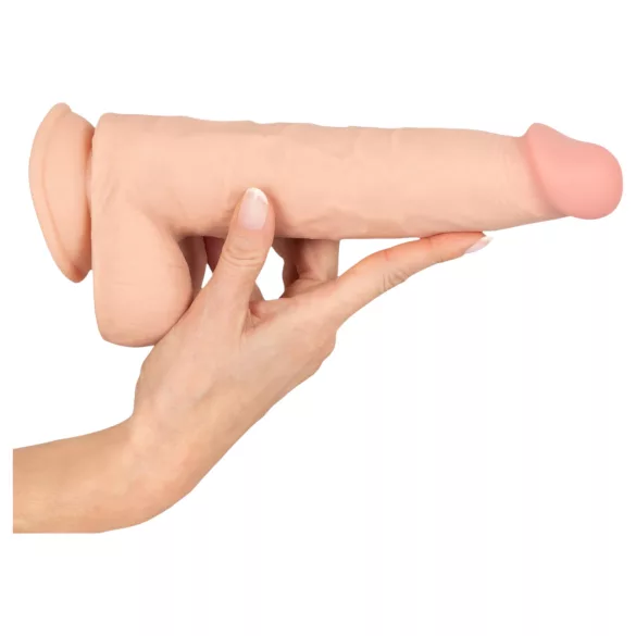 Natute Skin - dildo z realistično kožo - 25 cm - naravno