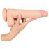 Natute Skin - dildo z realistično kožo - 25 cm - naravno