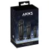 Anos Training Kit - komplet analnih čepkov (3-delni, črn)