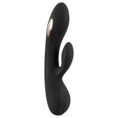   XOUXOU - vibratorski stimulator klitorisa z ročko - akumulatorski - črn
