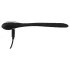 Penis Plug - vibracijski dilator - polnilni - črn - 1 cm