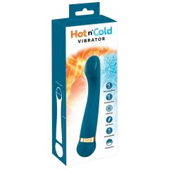   You2Toys Hot 'n Cold - vibrator za hlajenje in segrevanje točke G, ki ga je mogoče ponovno napolniti (turkizna)