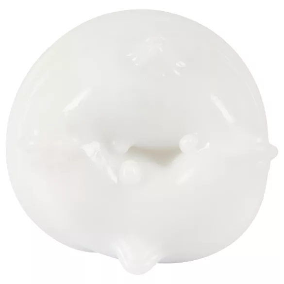 STROKER - masturbator za moške - vakuumski vibracijski - bel