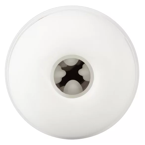 STROKER - masturbator za moške - vakuumski vibracijski - bel