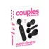 Couples Choice - vibrator za pare - grelna funkcija - polnjenje USB - črna