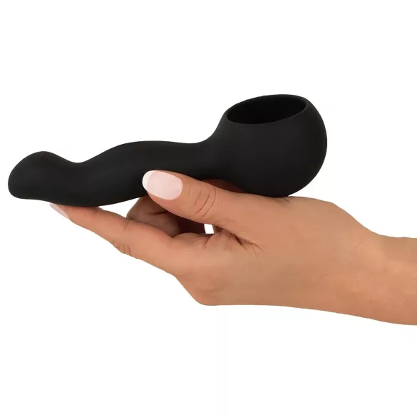 Couples Choice - vibrator za pare - grelna funkcija - polnjenje USB - črna