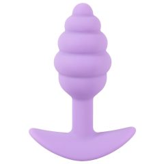   Cuties Mini Butt Plug - silikonski analni dildo - vijoličen (2,8 cm)