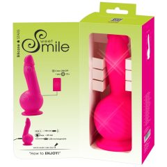   SMILE Powerful - vibrator z dvema motorjema za polnjenje (roza)