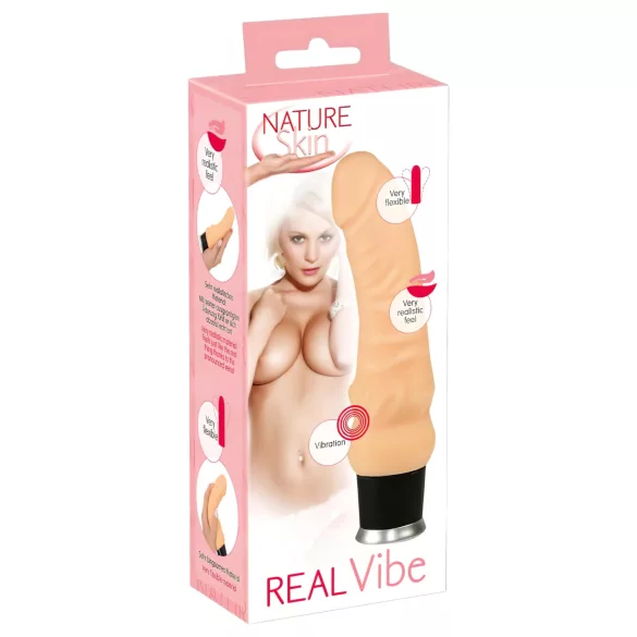 Nature Skin - realistični vibrator - koži podobno