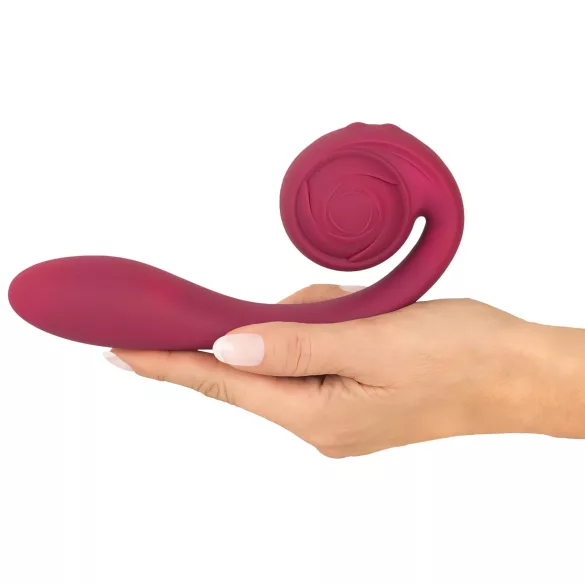 You2Toys Rosenrot - vibrator za G-točko - akumulatorski, vodoodporen, rdeč