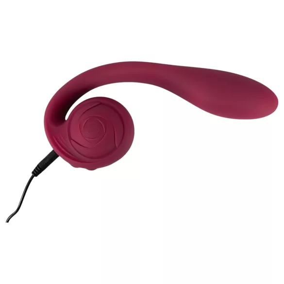 You2Toys Rosenrot - vibrator za G-točko - akumulatorski, vodoodporen, rdeč