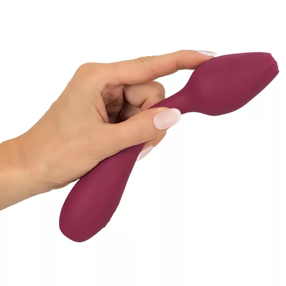 You2Toys Rosenrot - vibrator za G-točko - upogljiv - rdeč