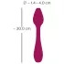 You2Toys Rosenrot - vibrator za G-točko - upogljiv - rdeč