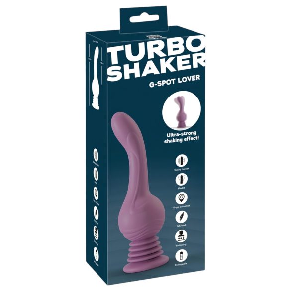 You2Toys - vibrator za G-točko - močne vibracije - vijolična
