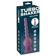 You2Toys - analni vibrator - turbo tresenje - vijoličen