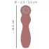 You2Toys Hazel 03 - akumulatorski, prilagodljiv vibrator (vijoličen)