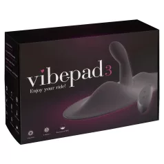   VibePad 3 - vibrirajoči G-točka blazina vibrator - polnilna, brezžična, črna
