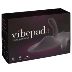   VibePad 3 - vibrirajoči G-točka blazina vibrator - polnilna, brezžična, črna