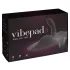 VibePad 3 - vibrirajoči G-točka blazina vibrator - polnilna, brezžična, črna