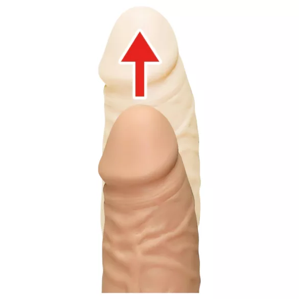 You2Toys - vibrator z izstiskanjem - naravna barva