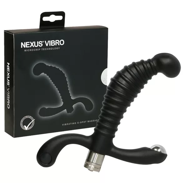 Nexus Vibro - masažer prostate z vibracijo - črna