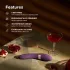LELO Elise 2 - vibrator za stimulacijo - luksuzni - vijoličen