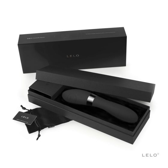 LELO Elise 2 - luksuzni vibrator (črn)