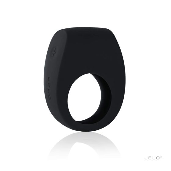 LELO Tor 2 - vibracijski obroček za penis z možnostjo polnjenja (črn)