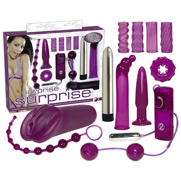 You2Toys - Erotična presenečenja - vibrator set (12 delni)