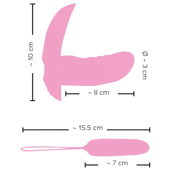SMILE Shelly - daljinsko upravljana školjka (roza)