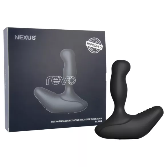 Nexus Revo - rotacijski vibracijski masažer prostate (črna)