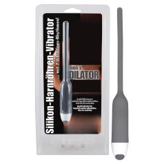   You2Toys - DILATOR - silikonski dilatator z vibracijami - siva (6mm)