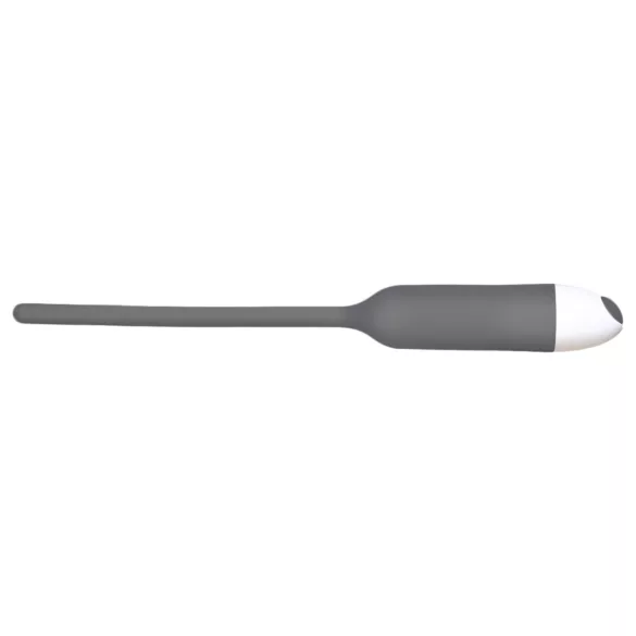 You2Toys - dilator z vibracijo - silikon - siva 6 mm