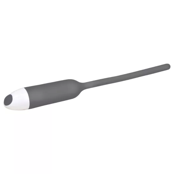 You2Toys - dilator z vibracijo - silikon - siva 6 mm