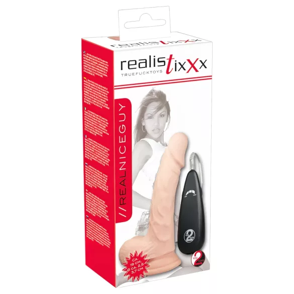 realistixxx Pravi naravni vibrator (17,5 cm)