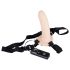 You2Toys - Strap on vibrator - naravna barva